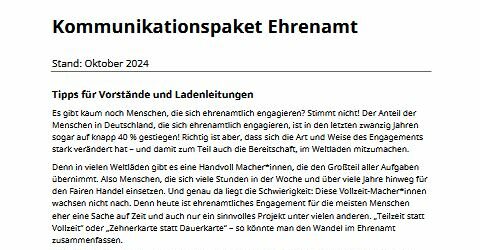 Ehrenamtliche finden