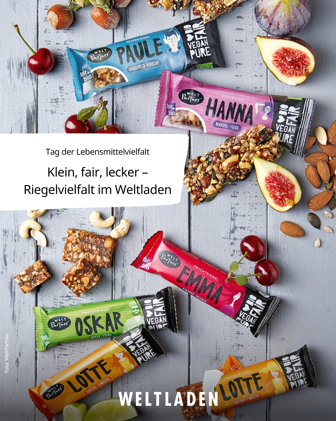 07_31_Tag der Lebensmittelvielfalt - Riegel von WeltPartner