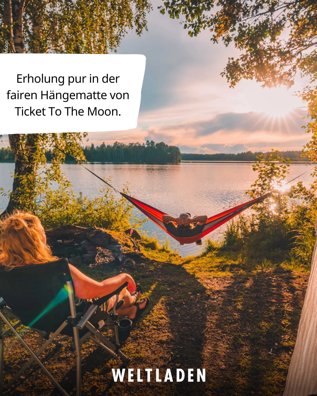 Hängematte Sonnenuntergang
